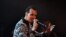 Gaël Faye au Festival de musique des Francofolies de La Rochelle, le 14 juillet 2017.