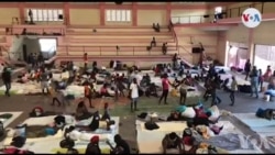 Moun k ap viv nan antre sid kapital la refijye yo nan legliz ak yon sant spòtif. Matiado Vilme