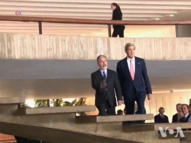 Concerns Over Surveillance Cloud Kerry Visit to Colombia, Brazil