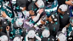 Los Eagles de Filadelfia no se coronaban campeones del Súper Bowl, desde el 2018.