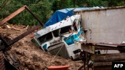 Последствия тропического шторма «Эта» в Гватемале. 7 ноября 2020 г.