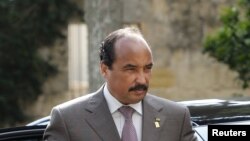 Presiden Mauritania Mohamed Ould Abdel Aziz kembali ke tanah air pasca pengobatan luka tembak di Perancis, Sabtu (24/11) (Foto: dok).