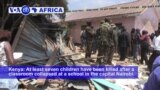 VOA60 Africa - Kenya: At least seven children have been killed after a classroom collapsed at a school in Nairobi