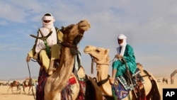 Festival touareg à Iferouane au Niger, le 18 février 218