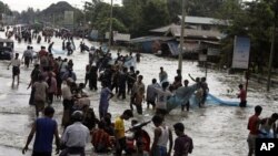 ရာသီဥတုဖောက်ပြန်မှုရဲ့ နောက်ဆက်တွဲ မိုးသည်းထန် ရေကြီးမှုဒဏ်ကို မြန်မာနိုင်ငံအပါအဝင် အာရှနိုင်ငံတွေ ခံစားနေကြရတာပါ။