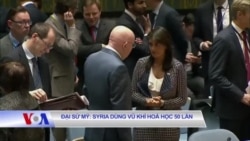 Đại sứ Mỹ: Syria dùng vũ khí hoá học 50 lần 