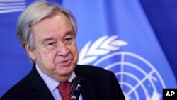 Sekjen PBB Antonio Guterres 