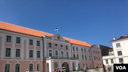 Здание парламента Эстонии - Рийгикогу 