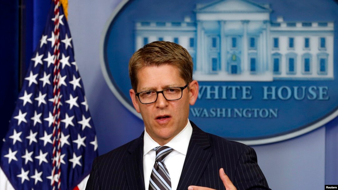 Juru bicara Gedung Putih Jay Carney (Foto: dok).