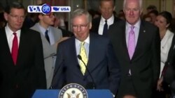 VOA60 America- US Senate Unveils Health Care Bill