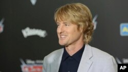 Owen Wilson pada pemutaran perdana "Cars 3" di Los Angeles, 10 Juni 2017.