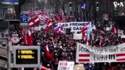 Thousands Protest in Vienna Against COVID-19 Restrictions