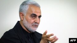 Qassem Soleimani, 1 tetor 2019 (foto nga "AFP PHOTO / HO / KHAMENEI.IR")