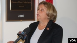 La congresista Ileana Ros-Lehtinen habla sobre la situación en Nicaragua