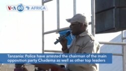 Tanzanian police arrested the chairman of the opposition party Chadema and others ahead of election protests