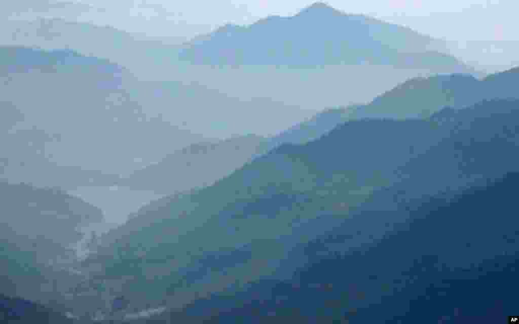 沿途所见，风景如画