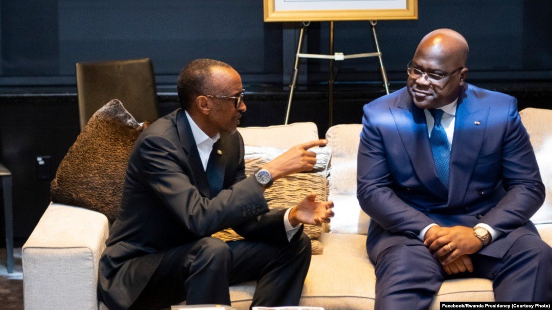 Prezida w'u Rwanda kumwe n'uwa Kongo