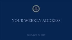 Obama weekly address