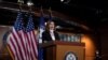 House Speaker Nancy Pelosi of Calif., speaks during a news conference in Washington, May 28, 2020.