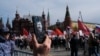 Москва, Красная площадь, 9 мая 2022 года.