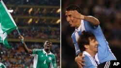 Trận đấu quan trọng tại bảng F diễn ra giữa Argentina và Nigeria tại Porto Alegre.