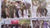 Images showing a crackdown on demonstrators conducted by the special force of Division 911, which took place in early January, 2014. (Hul Reaksmey/VOA Khmer)