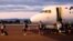 The New Zealand Warriors NRL team, which will live and train in Australia under quarantine conditions due to the coronavirus disease (COVID-19), arrives at the Tamworth Airport in Tamworth, Australia, May 3, 2020.