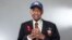 Tuskegee airman Floyd Carter Sr. poses for a portrait during the "Red Tails" junket, Jan. 10, 2012 in New York. 