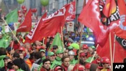 Protesta në Belgjikë kundër masave shtrënguese ekonomike