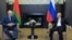 Президент России Владимир Путин встречается со своим белорусским коллегой Александром Лукашенко в Сочи, Россия, 28 мая 2021 года.