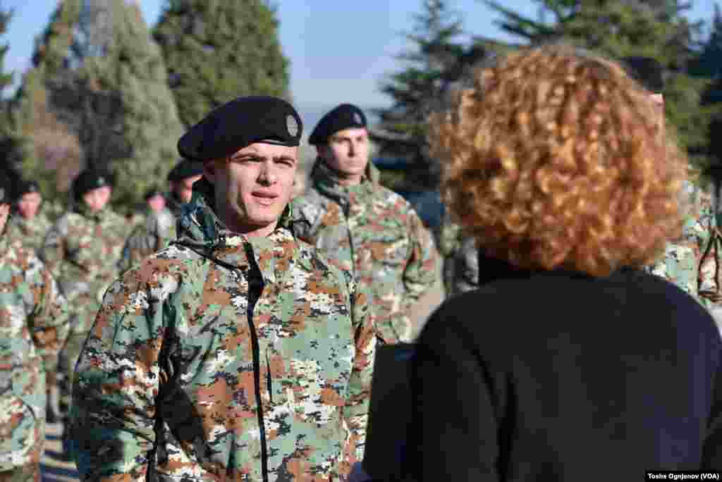 New soldiers of the Army of North Macedonia / Нови професионални војници во Армијата