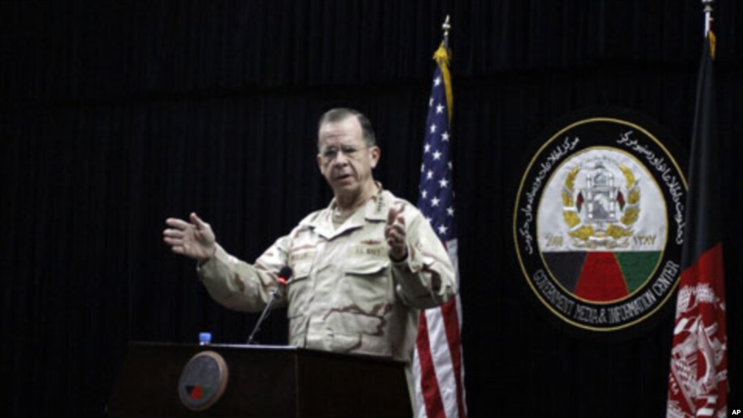Chairman of the Joint Chiefs of Staff, Admiral Mike Mullen, 14 Dec 2009