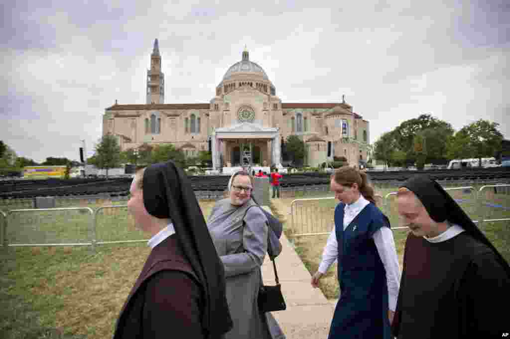 US Pope Visit Washington
