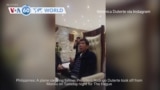 VOA60 World - Plane carrying arrested ex-President Duterte leaves Manila en route to The Hague