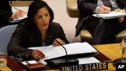 Duta Besar AS untuk PBB Susan Rice menyambut gembira terpilihnya kembali Amerika masuk Dewan HAM PBB (foto: dok). 