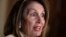 Speaker of the House Nancy Pelosi, D-Calif., speaks during an interview with The Associated Press in her office at the Capitol in Washington, April 10, 2019.