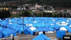 Perkemahan penampungan pengungsi Suriah di Turki (Foto: dok). Turki menutup kedutaannya di Suriah kerana alasan keamanan.