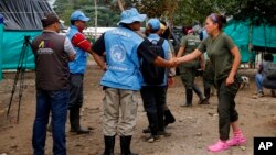 Casi 7.000 ex combatientes de las FARC se encuentran actualmente concentrados en 26 zonas del país en el proceso de dejación de armas que supervisa la ONU.