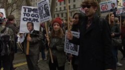 Protesters Call on Cameron to Resign Over Offshore Funds