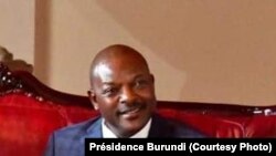 Rais wa Burundi Pierre Nkurunziza 