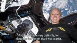 Female NASA Astronaut