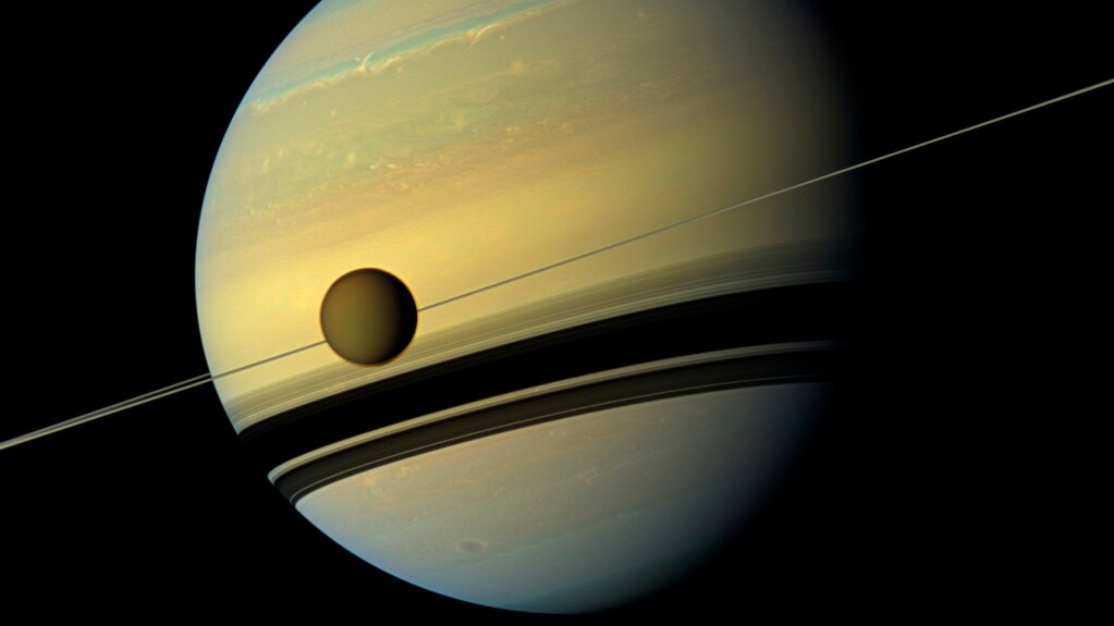 Study Finds Saturn’s Moon Titan has Huge Layer of Methane-filled Ice