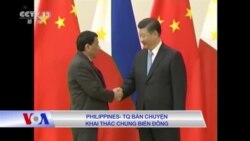 Philippines-Trung Quốc bàn chuyện khai thác chung Biển Đông
