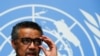 Director-General of the World Health Organization Dr. Tedros Adhanom Ghebreyesus attends a news conference at the United Nations in Geneva, Feb, 7, 2018.