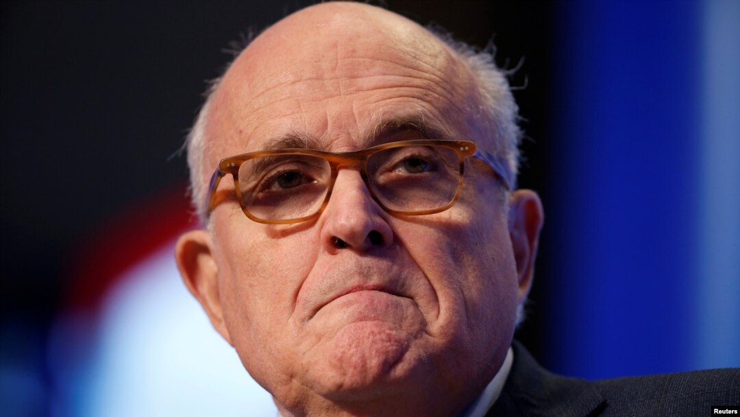 Luật sư riêng của Tổng thống Trump, ông Rudy Giuliani