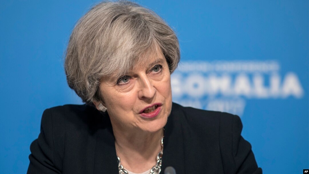 Perdana Menteri Inggris, Theresa May (foto: dok).