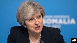 Perdana Menteri Inggris, Theresa May (foto: dok).