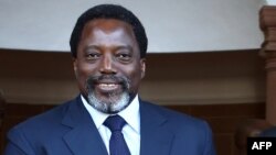 Le président de la RDC Joseph Kabila à Pretoria, le 25 juin 2017.