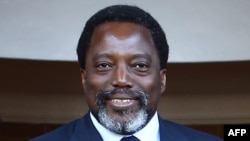 Le président de la RDC Joseph Kabila à Pretoria, le 25 juin 2017.