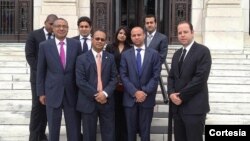 La delegación incluyó inversores en los sectores turístico, manufacturero y de transporte. [Foto: OEA]